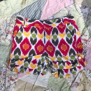 Gymboree rainbow batik girls shorts